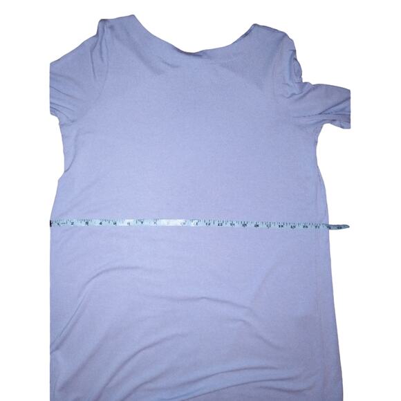 J. Jill Wearever Collection Tunic Dress Women's Size M - Baby blue Longsleeve - Picture 10 of 12